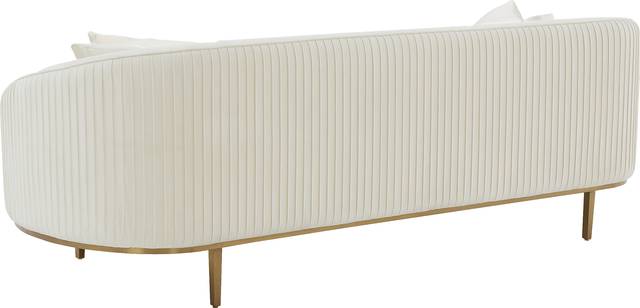 Garretsee Cream Sofa - Thumbnail - Image 4