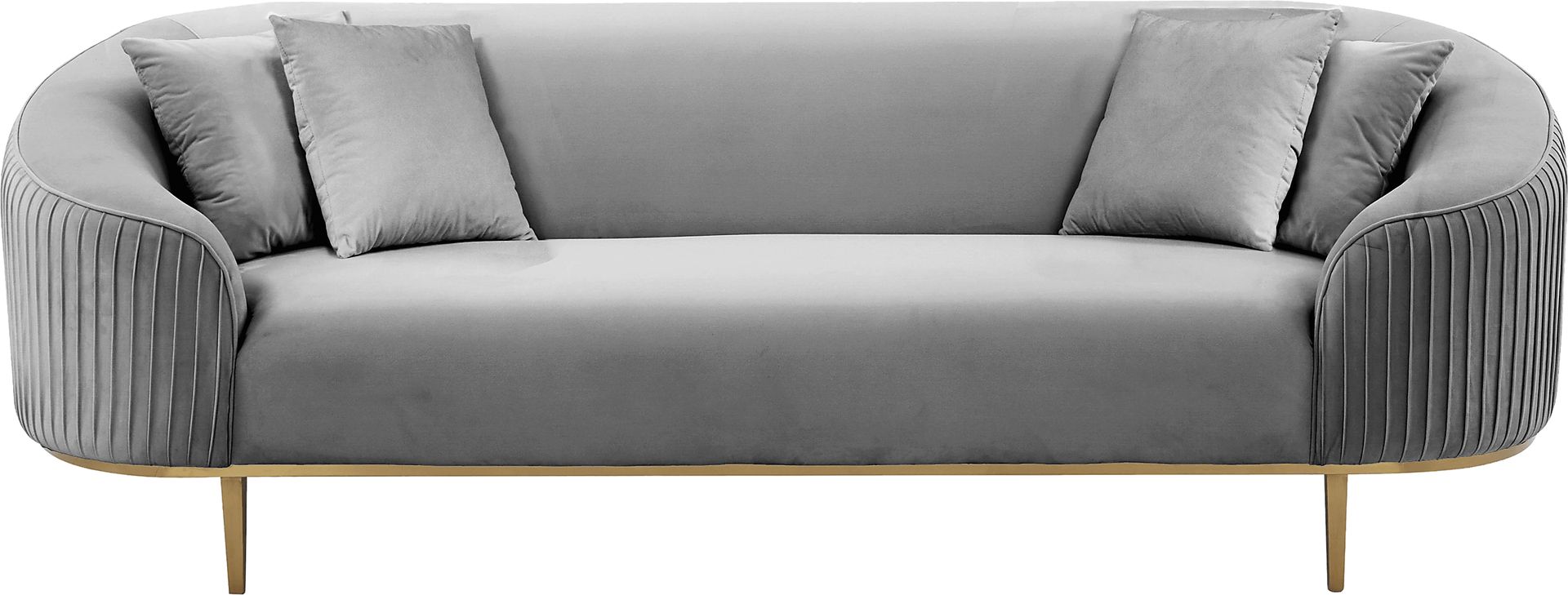 Garretsee Light Gray Sofa - Image 3