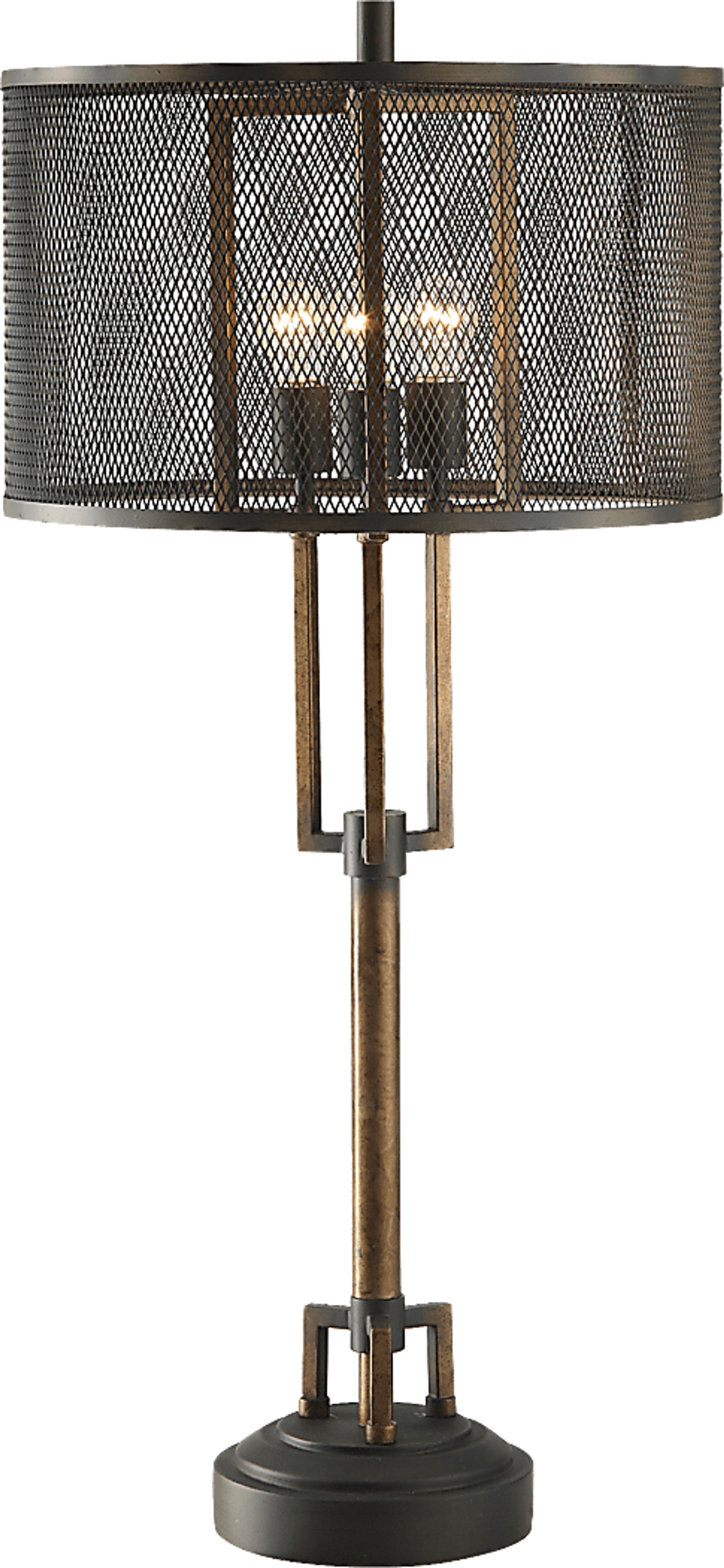 Garrick Court Copper Lamp - Image 1