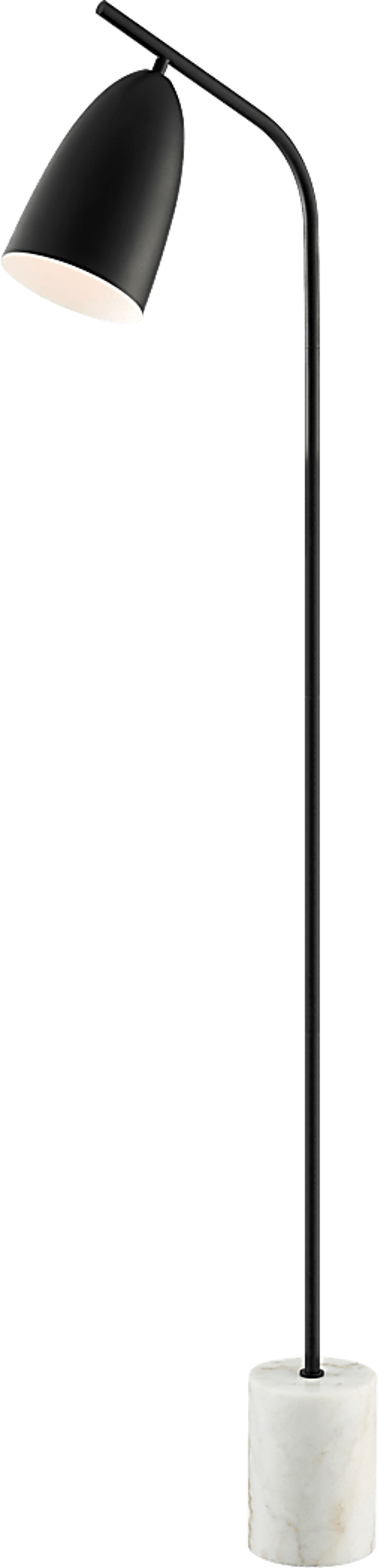 Garrick Land Black Floor Lamp - Image 1