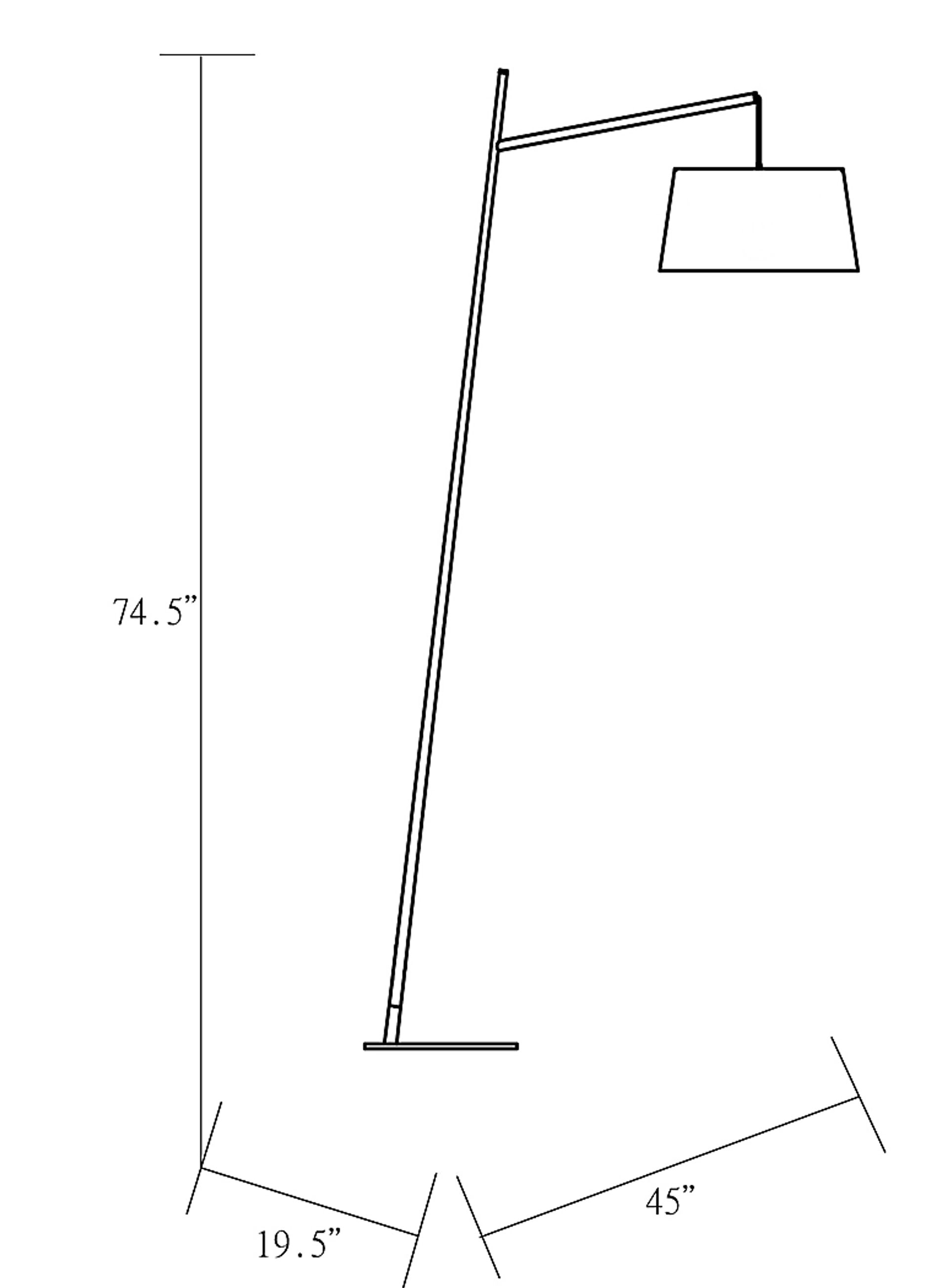 Garrigue Place Black Floor Lamp - Image 6