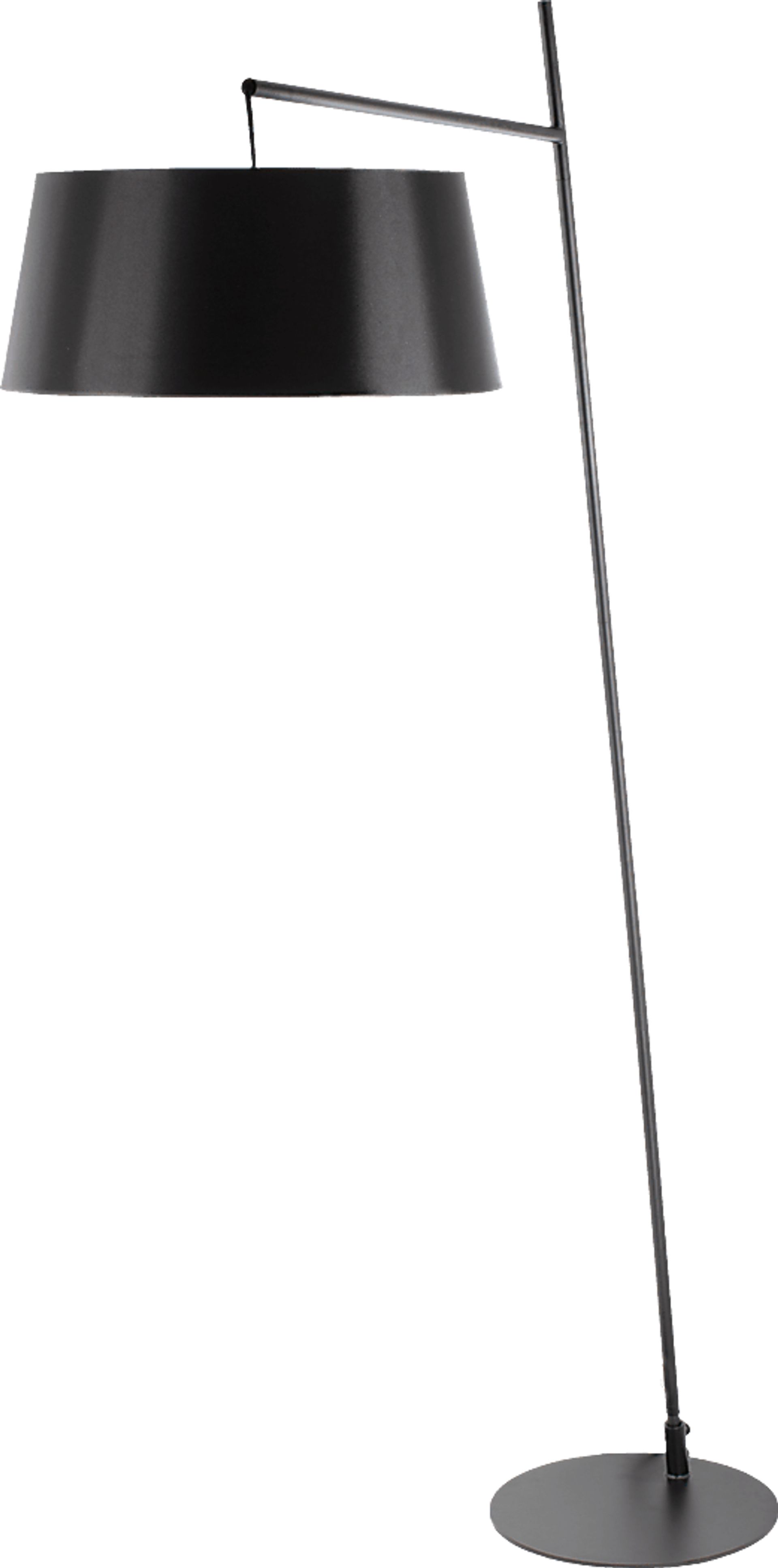 Garrigue Place Black Floor Lamp - Image 1
