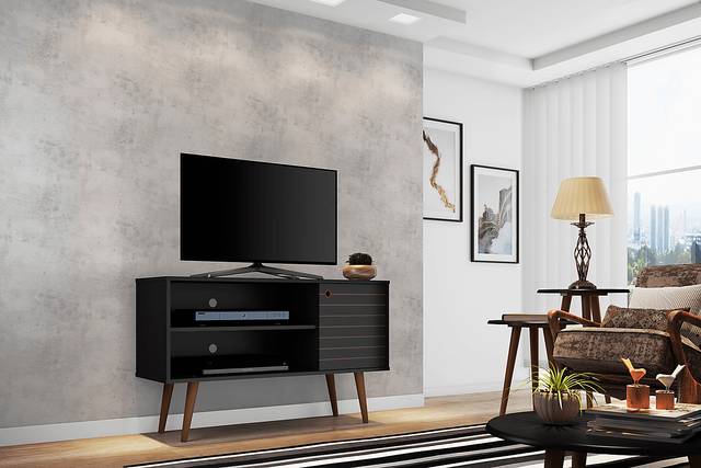 Garrion Black 42 In. Console - Thumbnail - Image 2