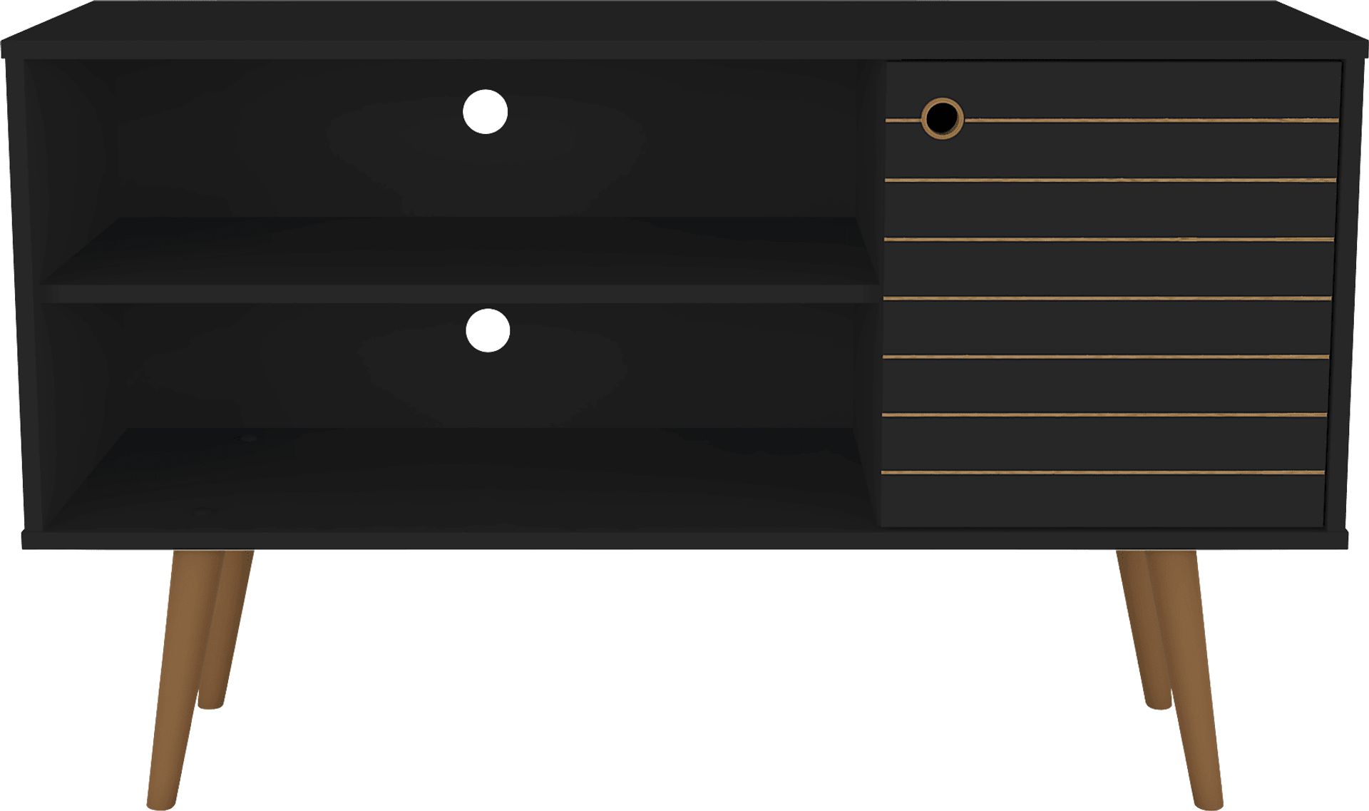 Garrion Black 42 In. Console - Image 1