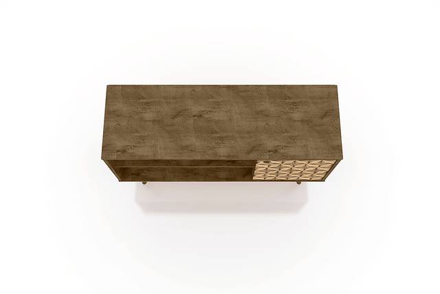 Garrion Toffee 42 In. Console - Thumbnail - Image 6
