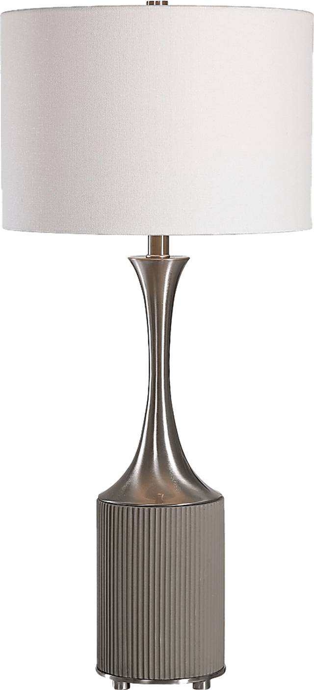 Garside Bay Gray Lamp - Thumbnail - Image 1