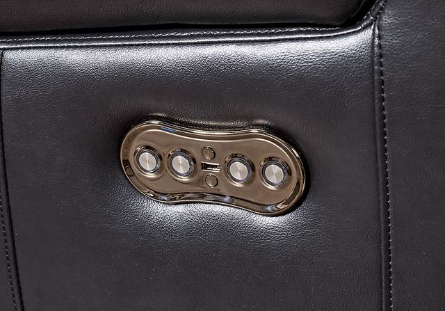 Garson Black Power Plus Reclining Sofa - Thumbnail - Image 4