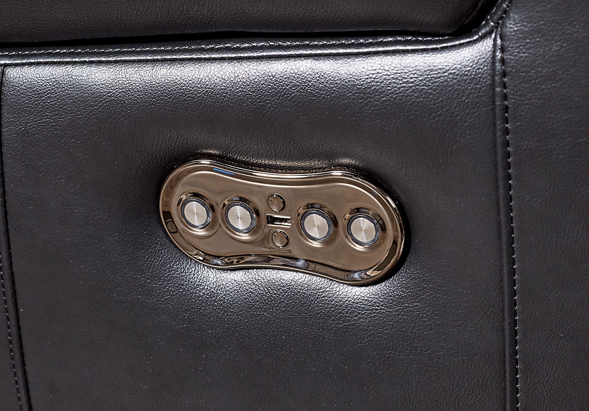 Garson Black Power Plus Reclining Sofa - Image 4