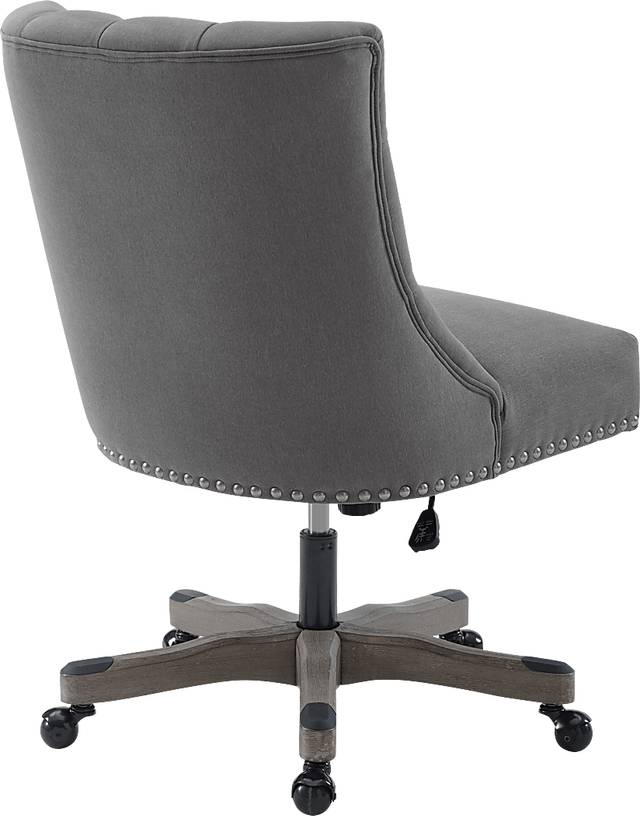 Gartland Dark Gray Office Chair - Thumbnail - Image 2
