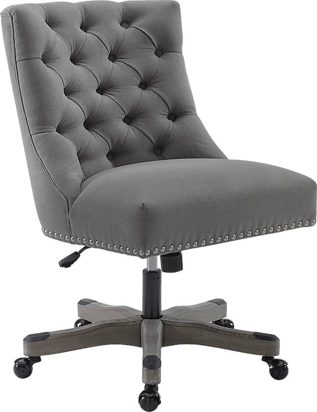 Gartland Dark Gray Office Chair - Thumbnail - Image 1