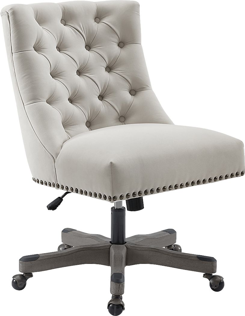 Gartland Light Beige Office Chair