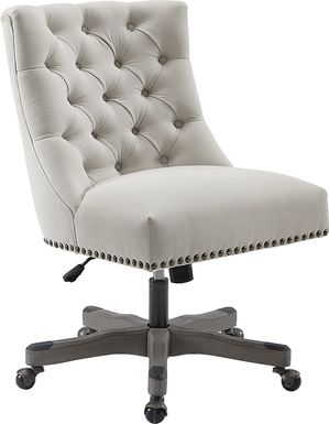 Gartland Light Beige Office Chair