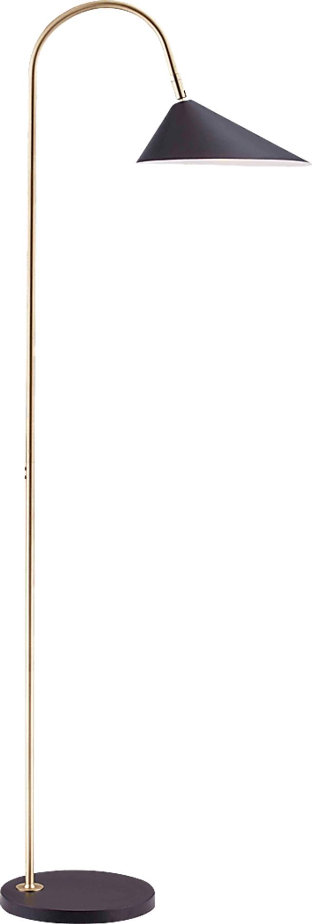Garverdale Lane Gold Floor Lamp - Thumbnail - Image 1