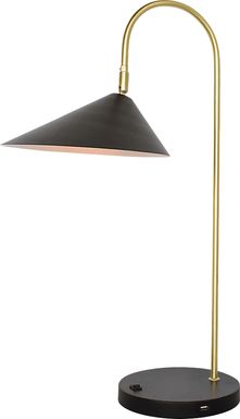 Garverdale Lane Gold Table Lamp