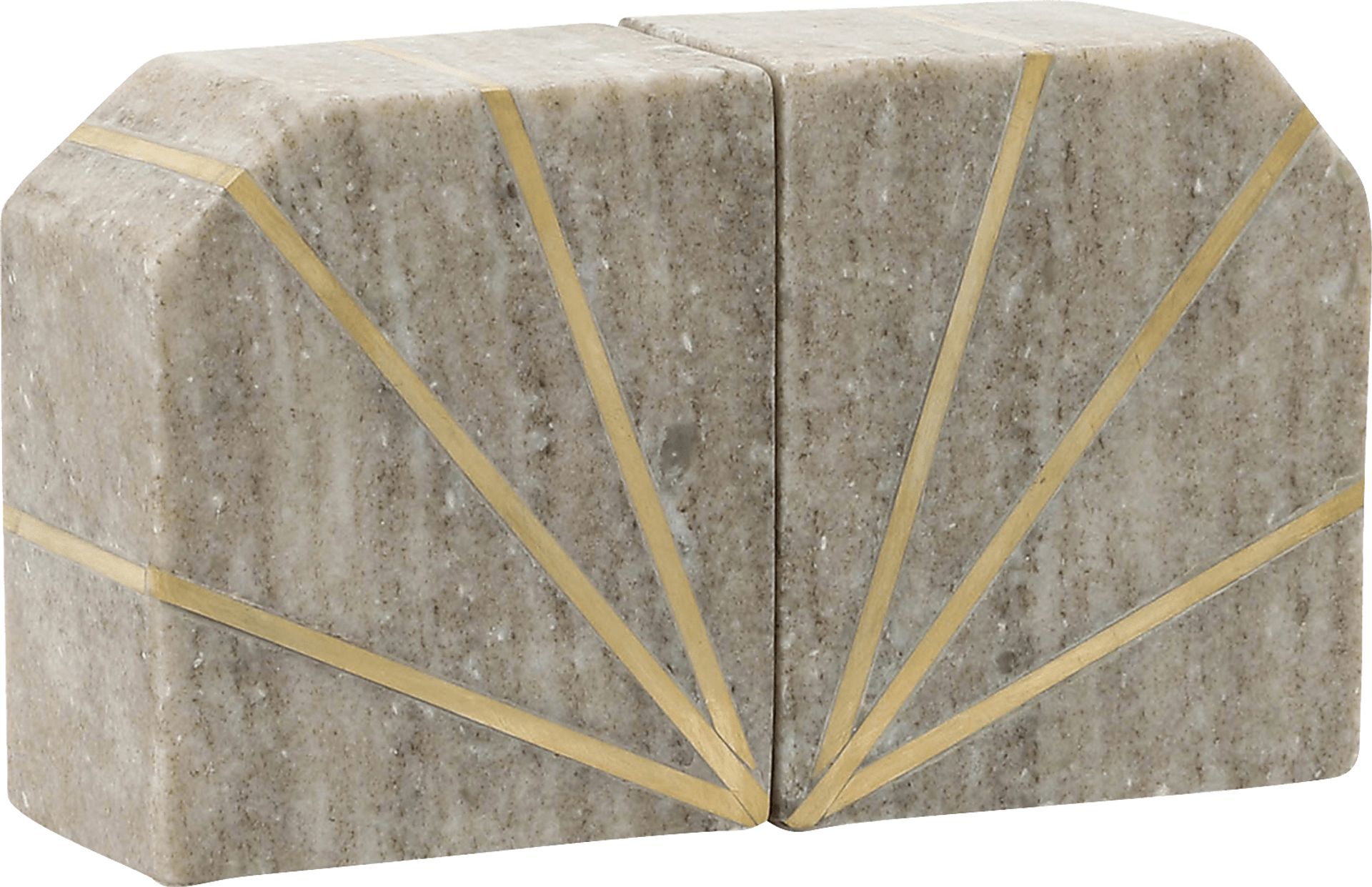 Garwin Ivory Bookends - Image 1