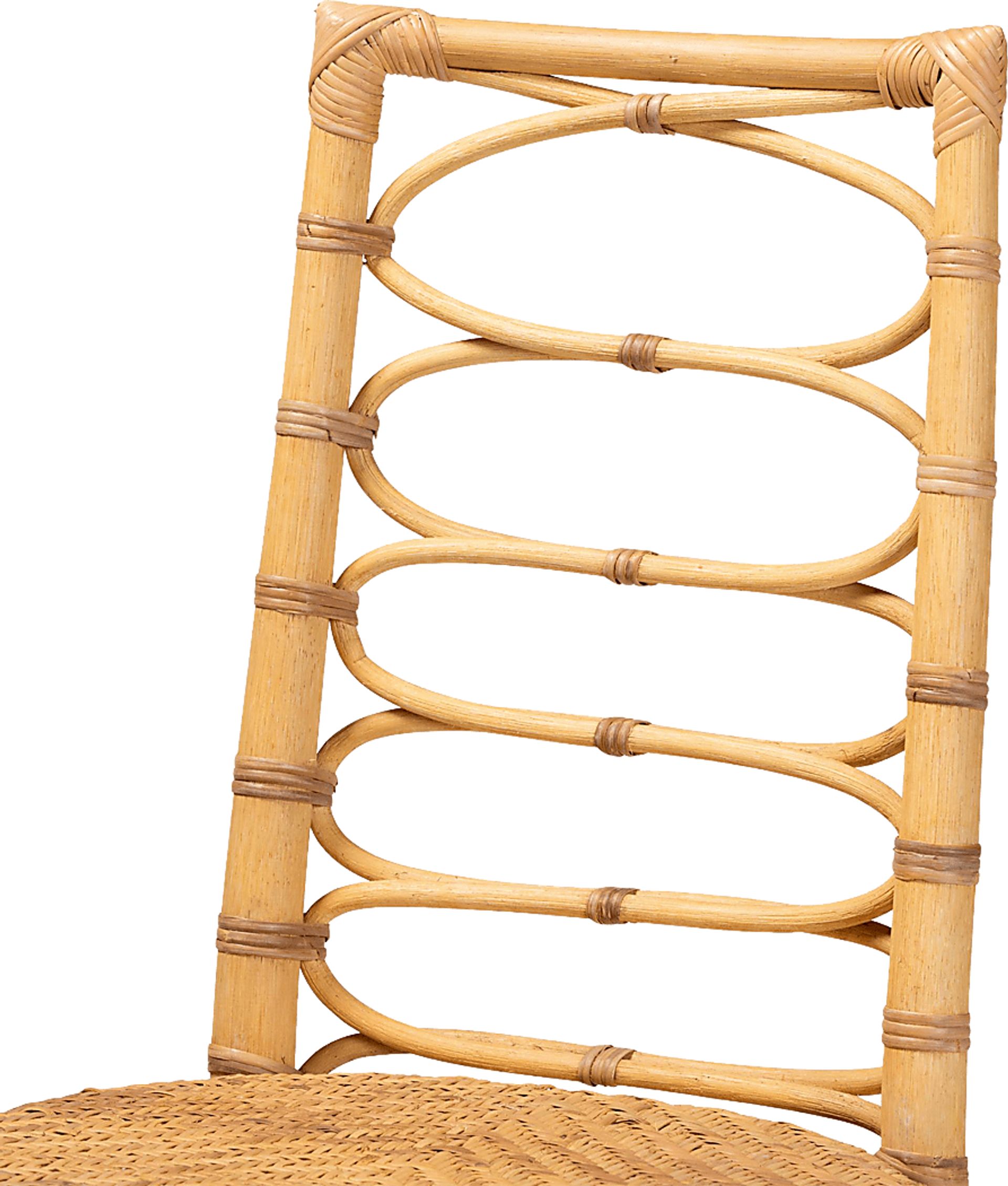 Gasche Natural Side Chair - Image 7