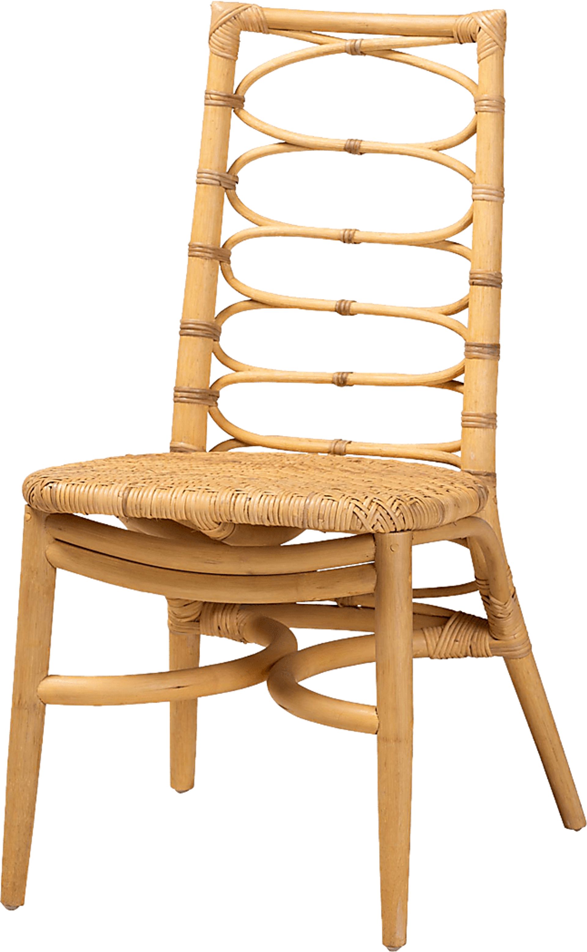 Gasche Natural Side Chair - Image 1