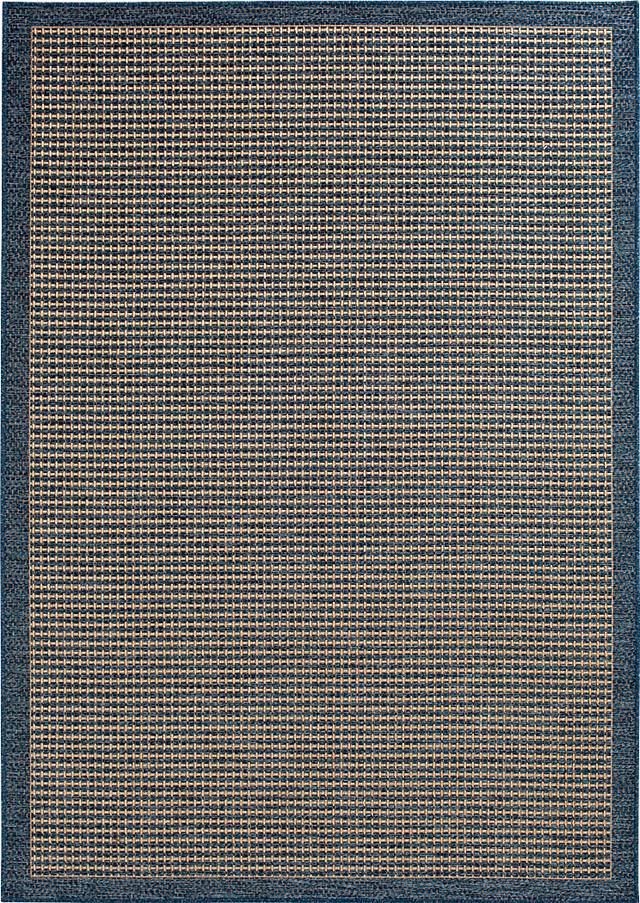 Gasha Blue 5'3 x 7'7 Indoor/Outdoor Rug - Thumbnail - Image 1