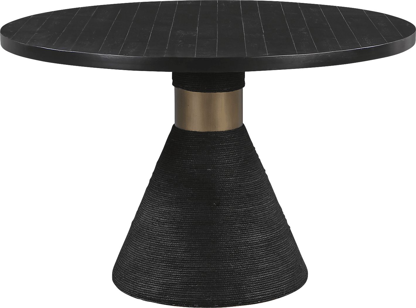 Gasteiger Black Round Dining Table