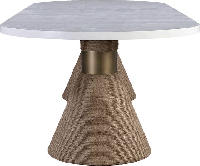 Gasteiger White Oval Dining Table - Thumbnail - Image 6