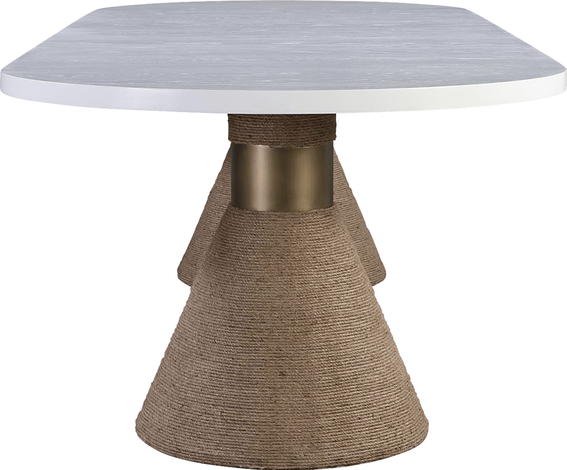 Gasteiger White Oval Dining Table - Image 6