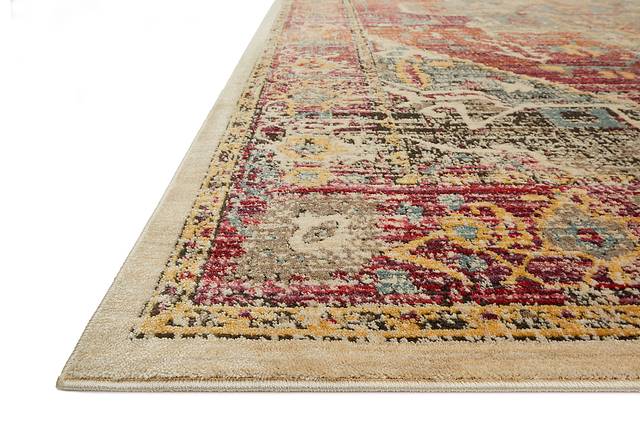 Gaston Red 6'7 x 9'4 Rug - Thumbnail - Image 2