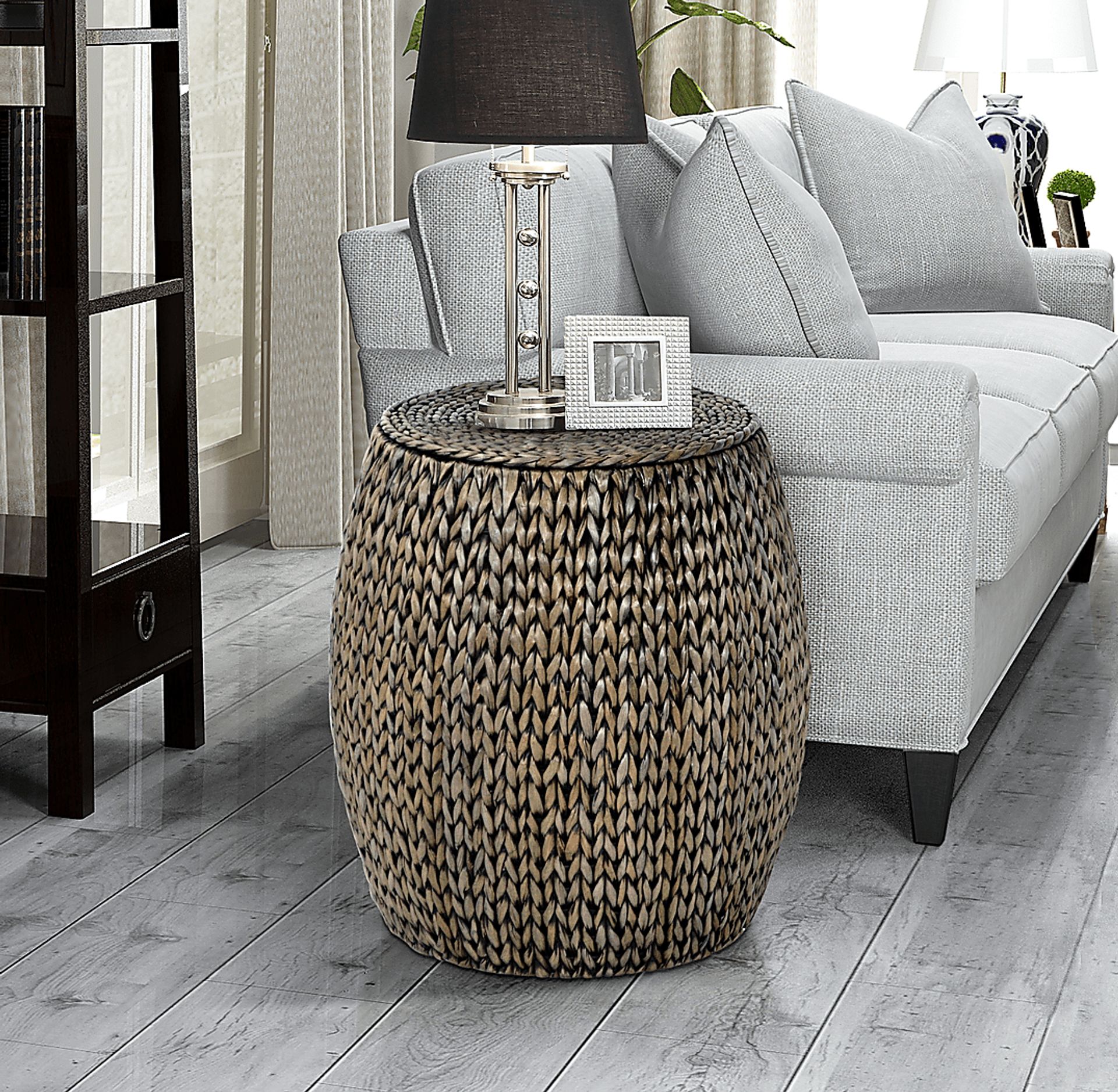 Gatala Silver End Table - Image 2