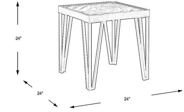 Dimension Image. Please refer to the Dimension Tab on this page for dimension details.
