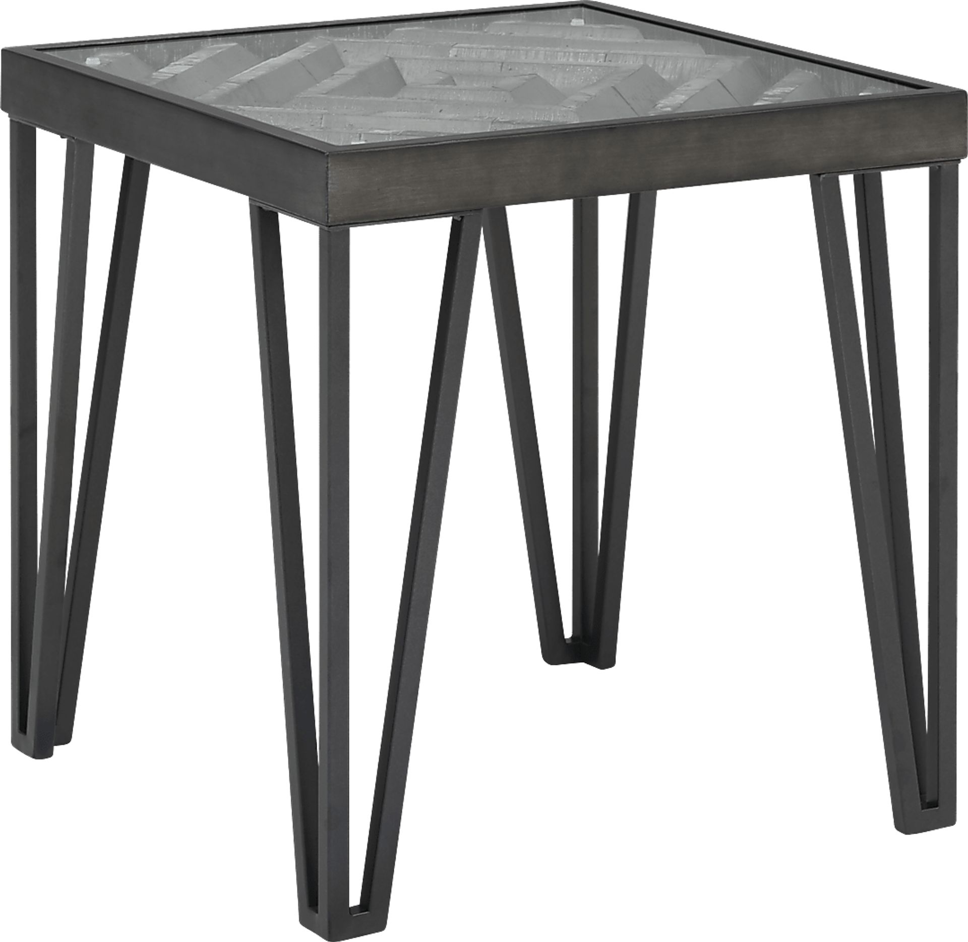 Novelia Black 6 Pc Sectional Living Room - Image 7