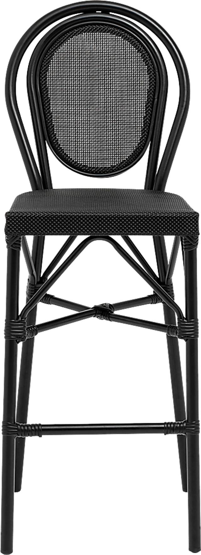 Gately Black Barstool - Thumbnail - Image 4