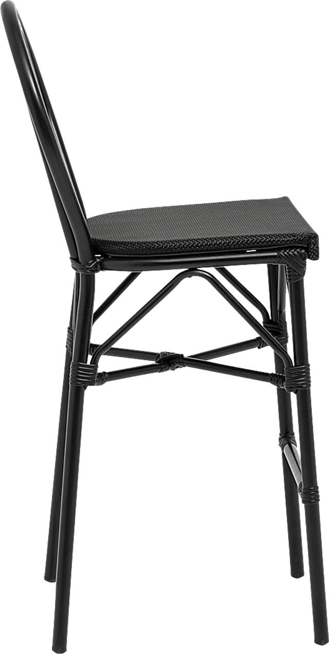 Gately Black Barstool - Thumbnail - Image 5