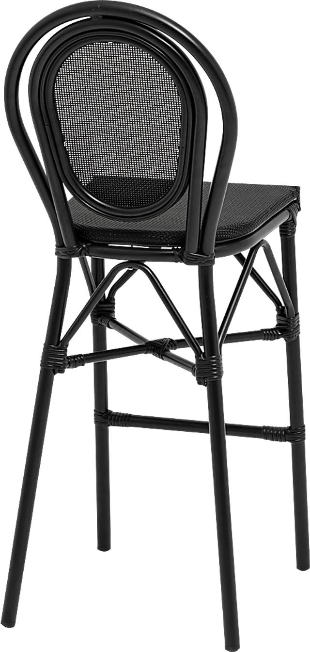 Gately Black Barstool - Thumbnail - Image 6