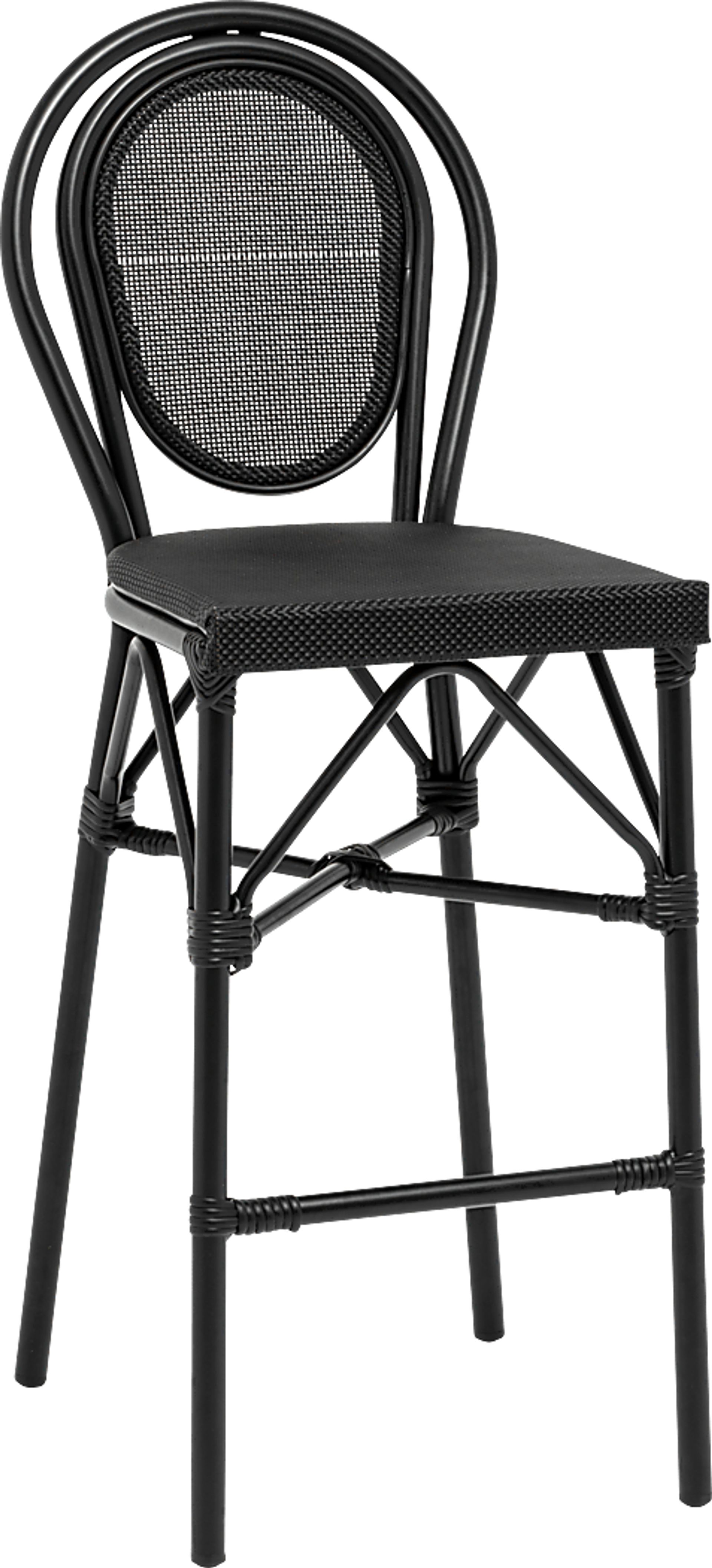 Gately Black Barstool - Image 1