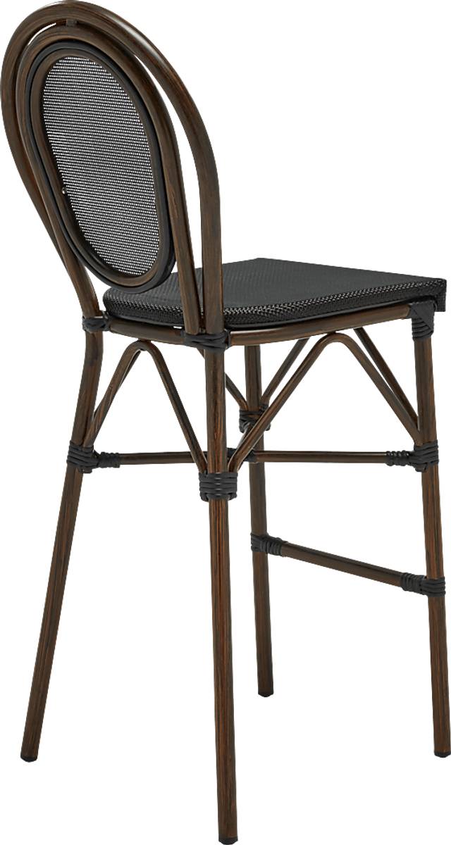 Gately Dark Brown Barstool - Thumbnail - Image 5