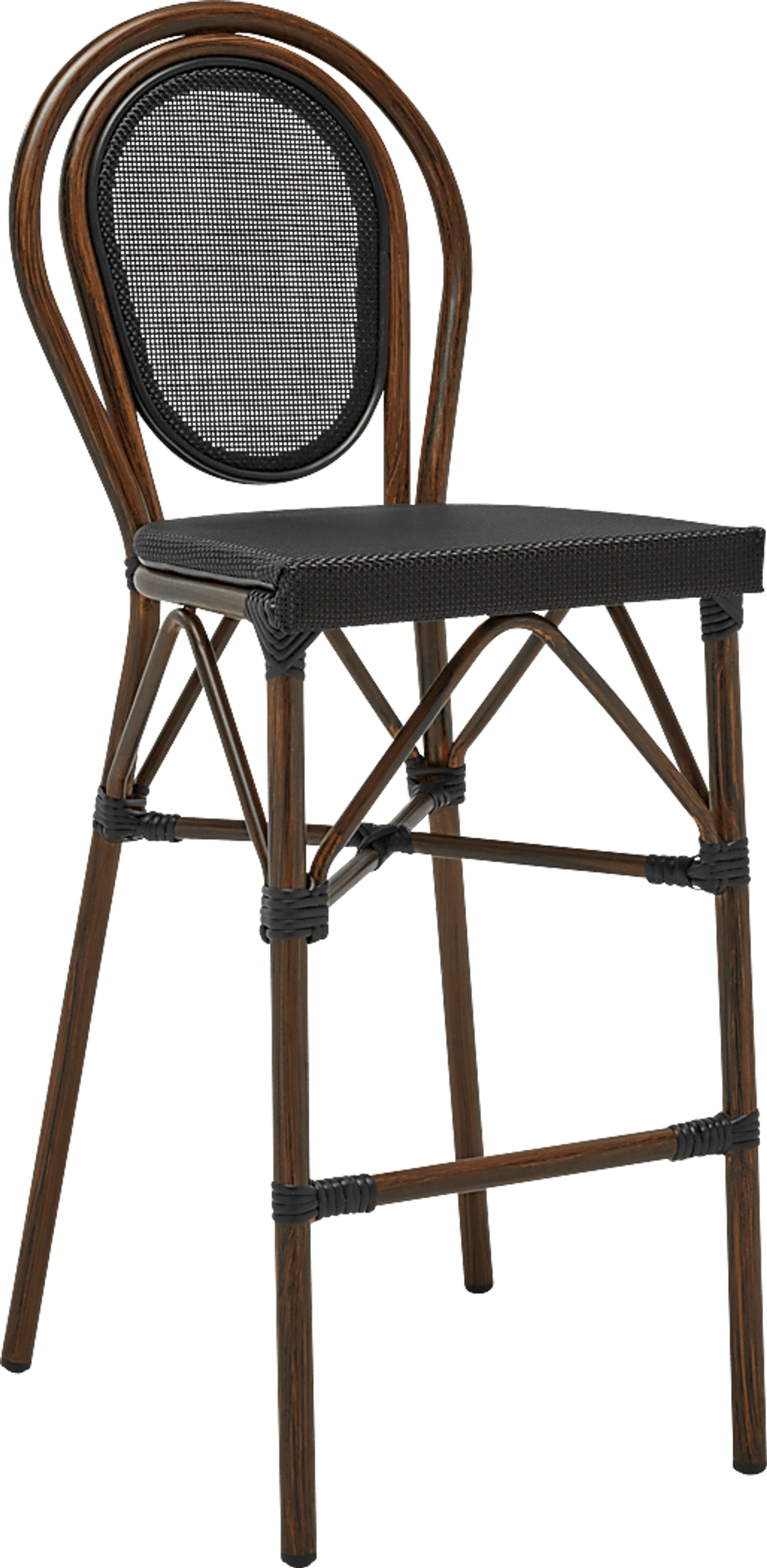 Gately Dark Brown Barstool - Image 1