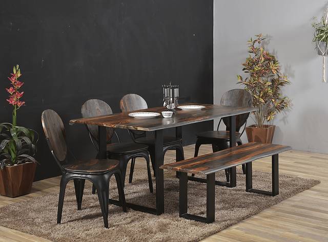 Gateside Brown Dining Table - Thumbnail - Image 6