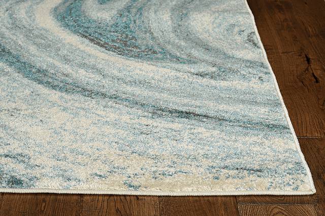 Gatimar Teal 6'7 x 9'6 Rug - Thumbnail - Image 2
