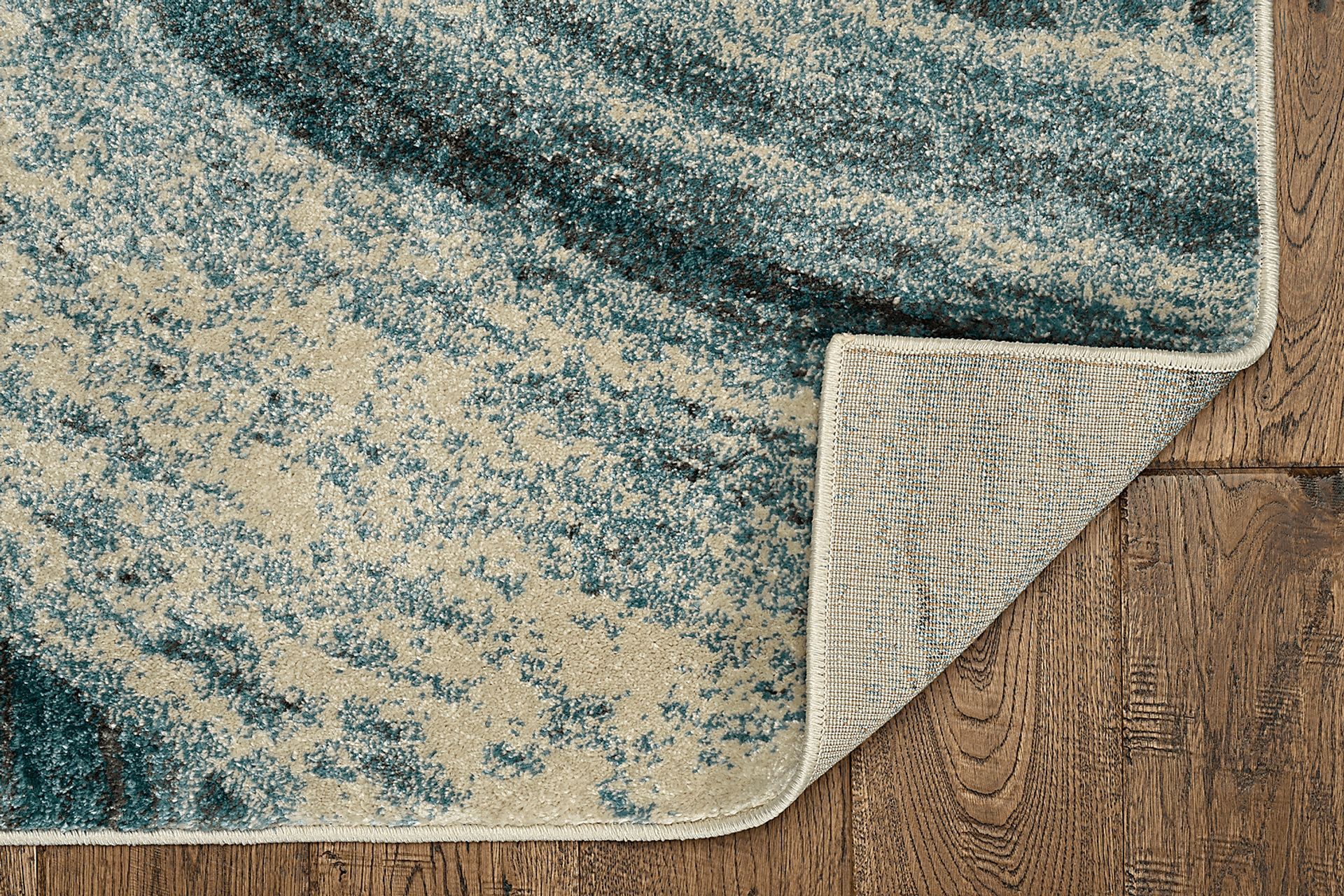 Gatimar Teal 6'7 x 9'6 Rug - Image 3