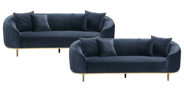 Gatsby Blue Sofa - Thumbnail - Image 2