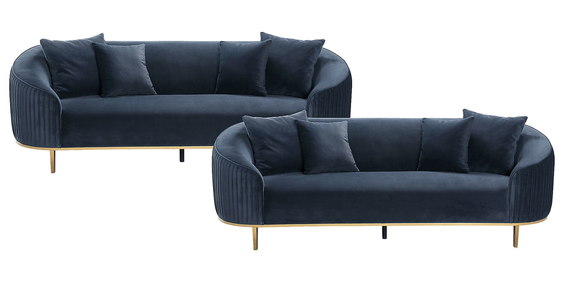Gatsby Blue Sofa - Image 2