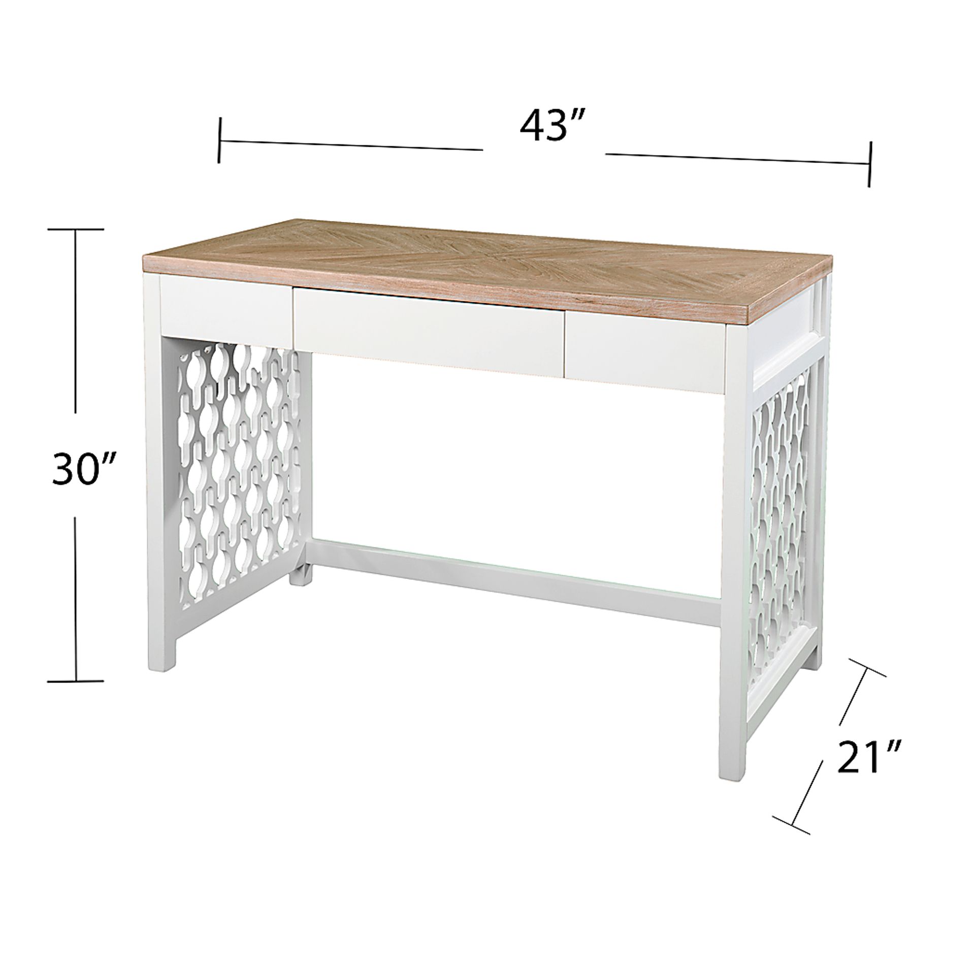 Gattinburg White Desk - Image 8