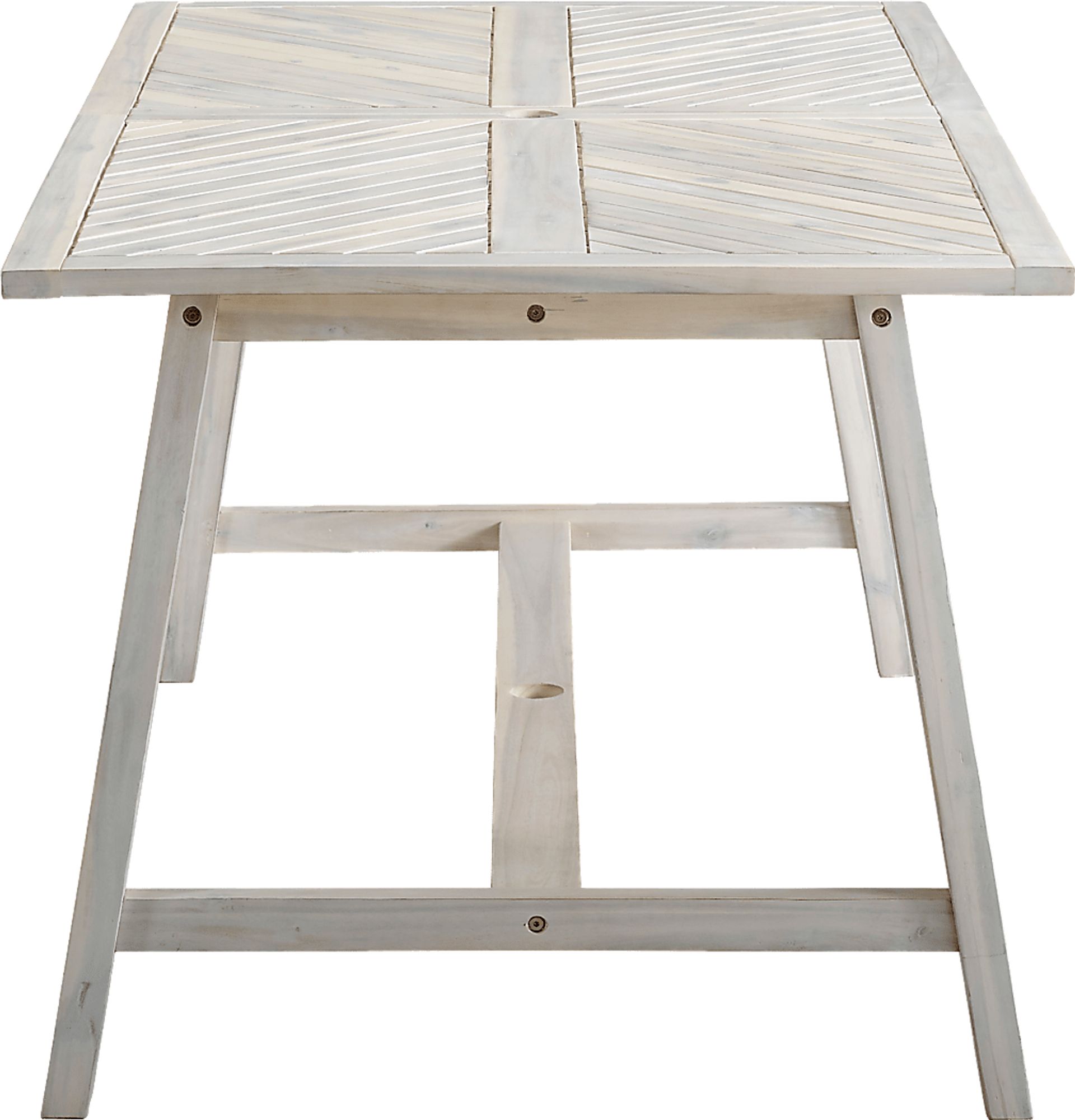 Gatwick White Outdoor Dining Table - Image 3