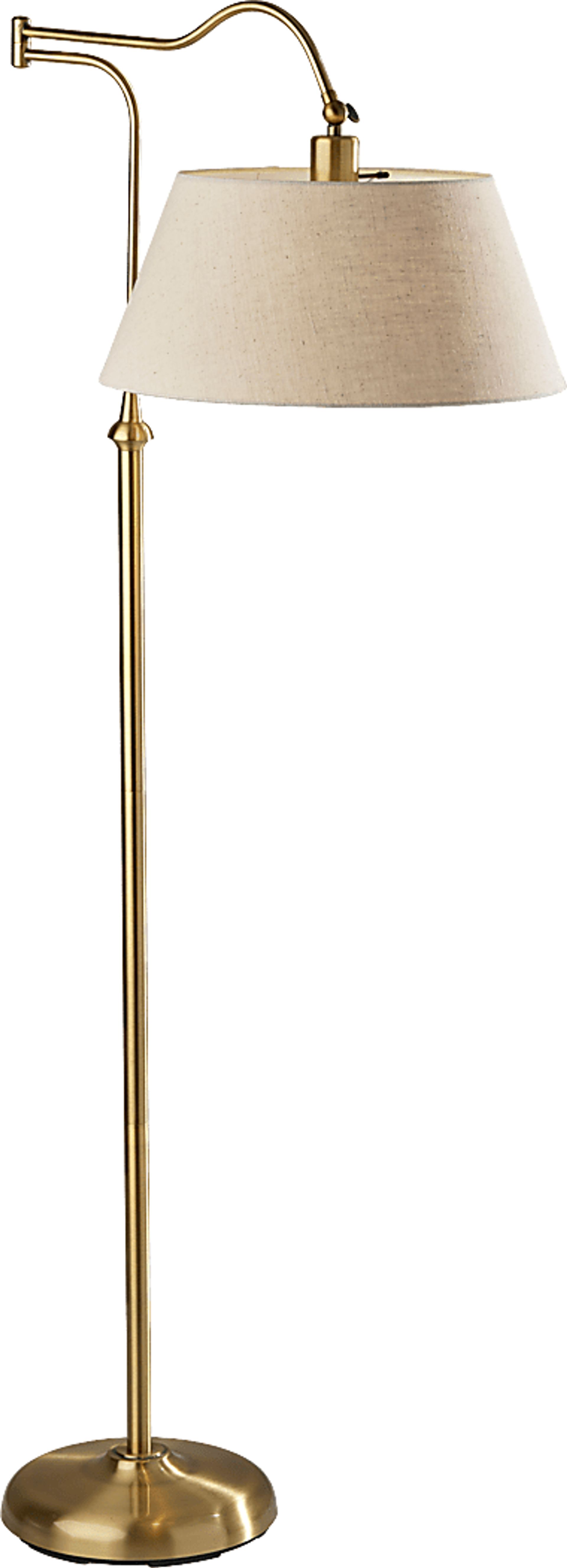 Gatx View Brass Floor Lamp - Image 1