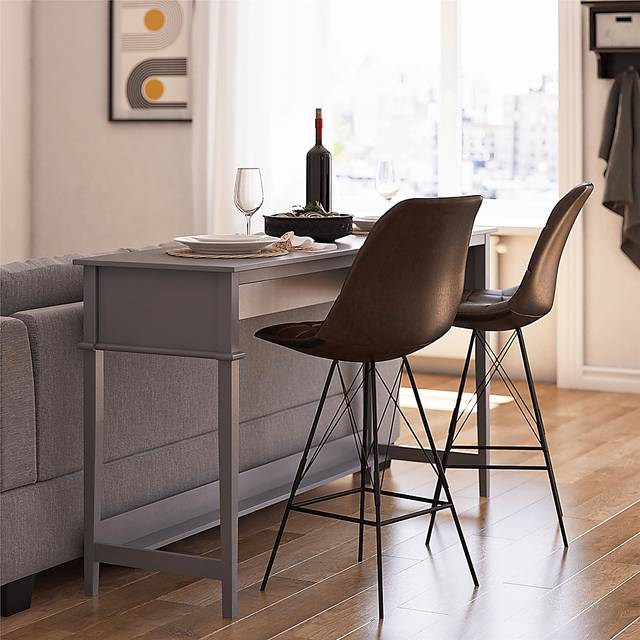 Gaucelm Gray Console Table - Thumbnail - Image 4