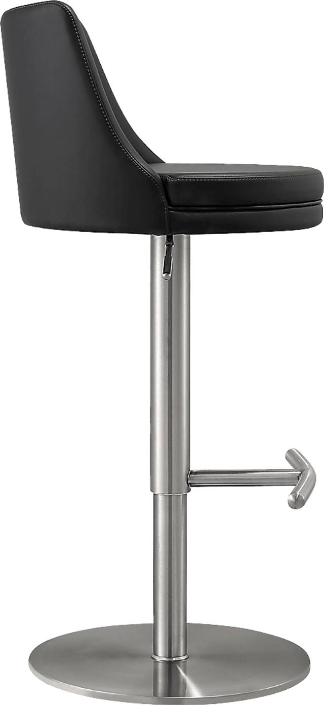 Gaudio Black Barstool - Thumbnail - Image 5