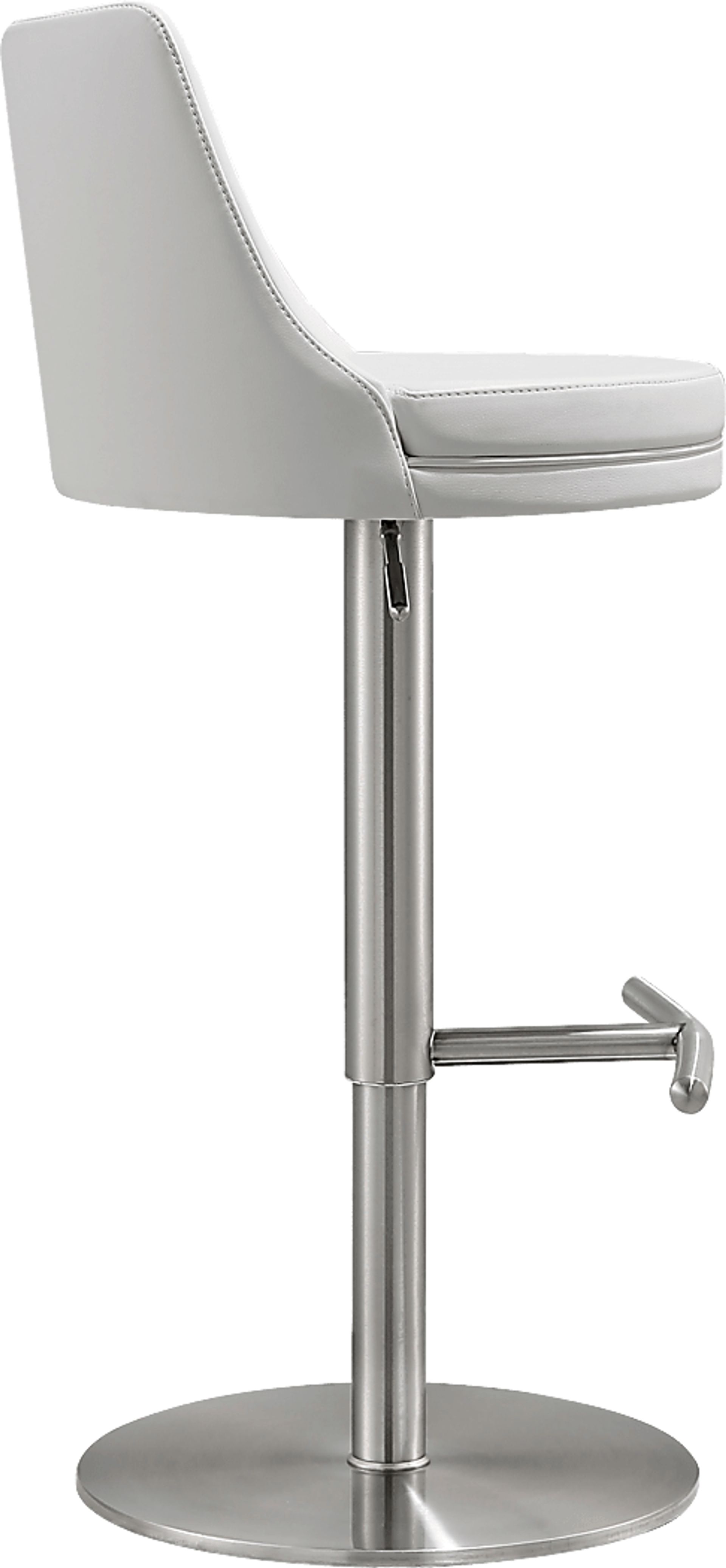 Gaudio White Barstool - Image 5