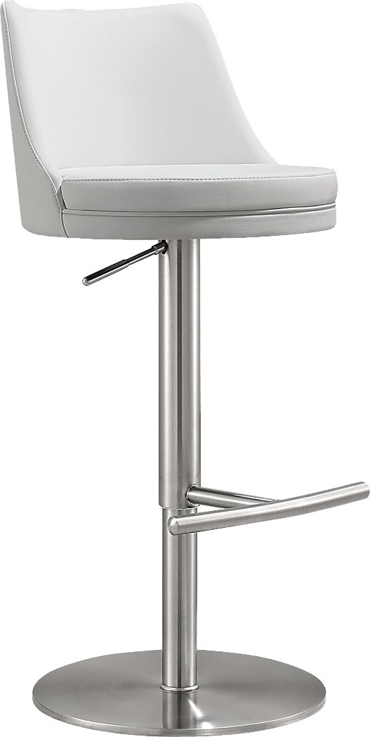 Gaudio White Barstool
