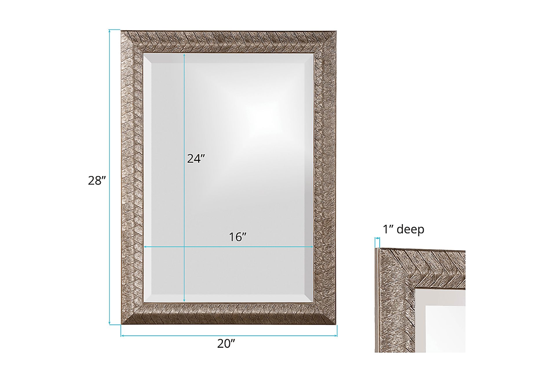 Gaur Silver Mirror - Image 3