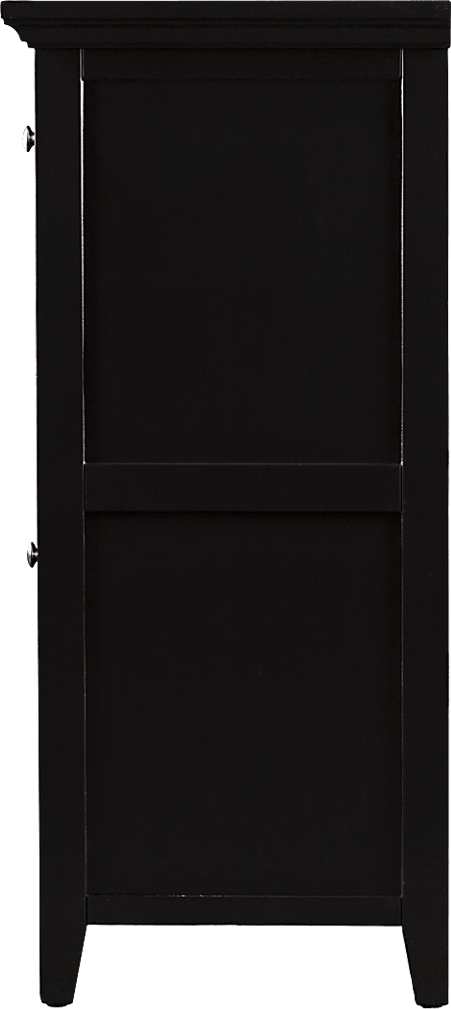 Gavenwood Black 48 in. Console with Electric Fireplace - Image 4