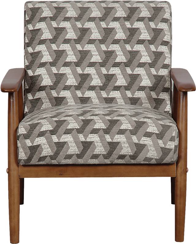 Gavin Gray Accent Chair - Thumbnail - Image 1